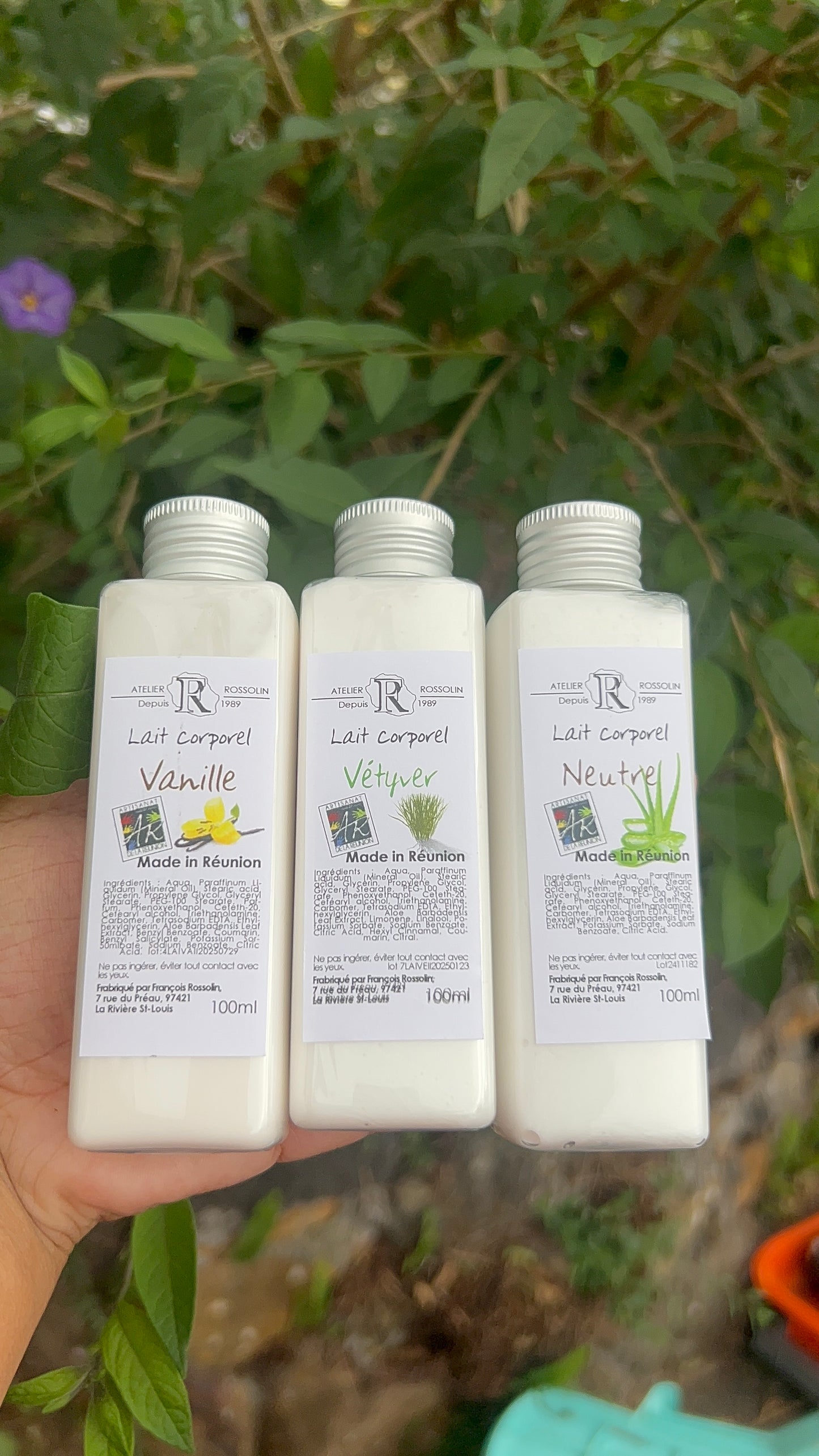 Lait de Toilette 100ml « Rossolin »