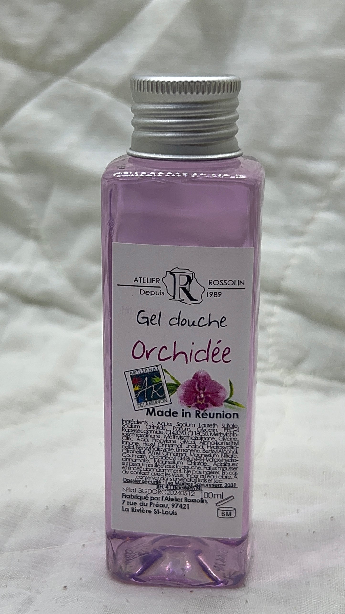 Gel Douche Rossolin « Orchidée » 100ml