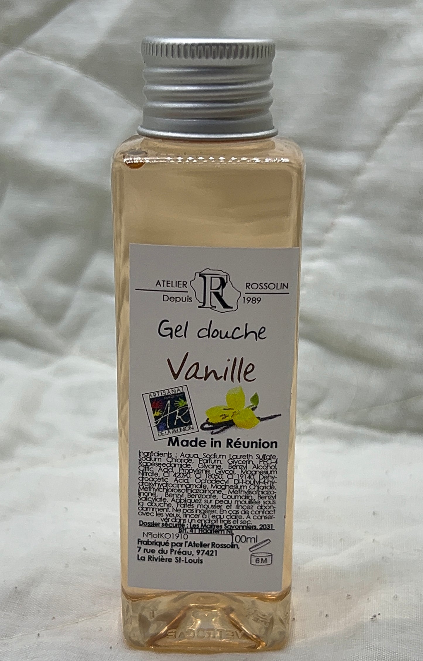 Gel douche Rossolin « Vanille » 100ml