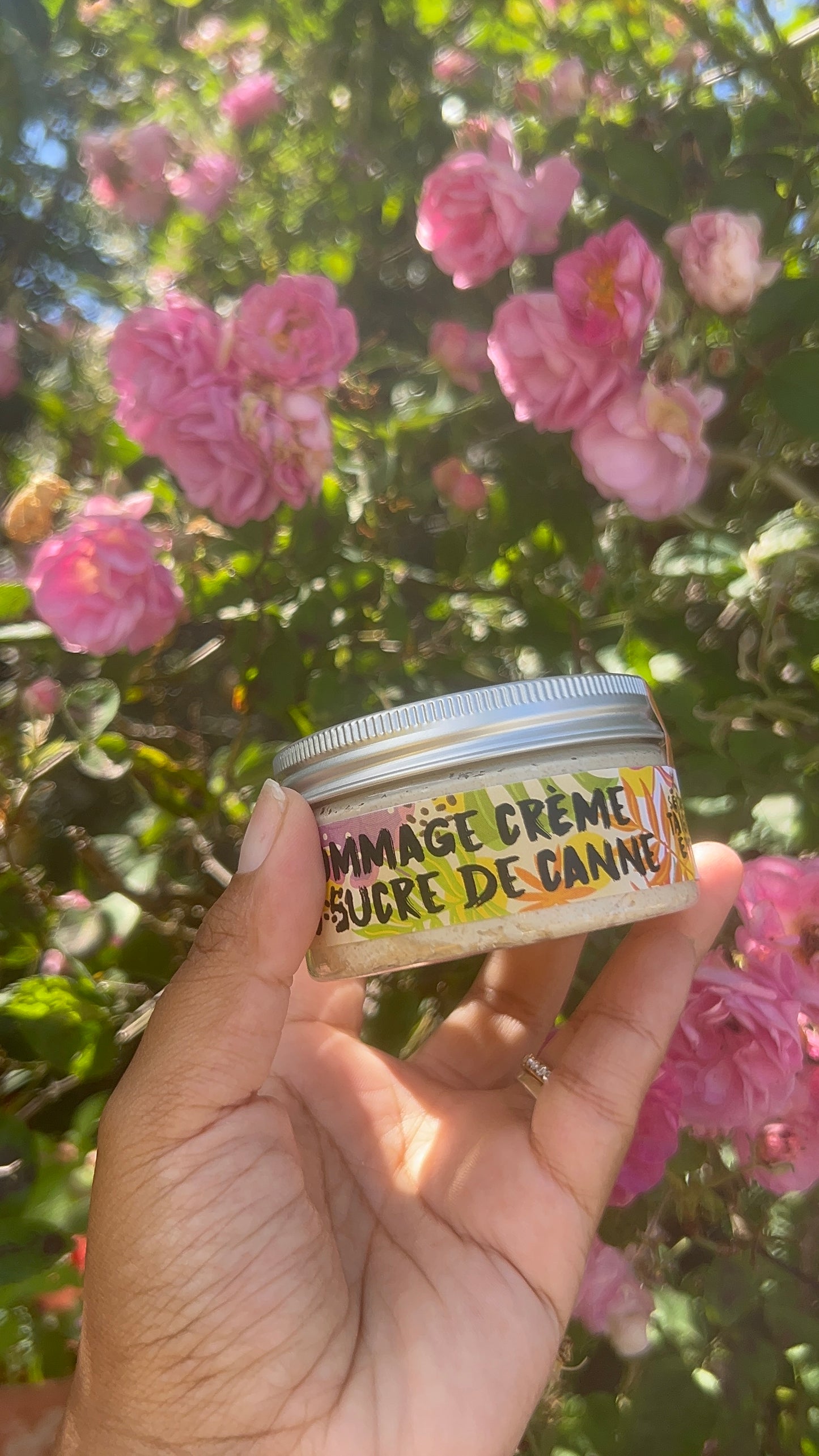 🍊 Gommage crémeux au sucre de canne – Tangor Épicé (110 g)