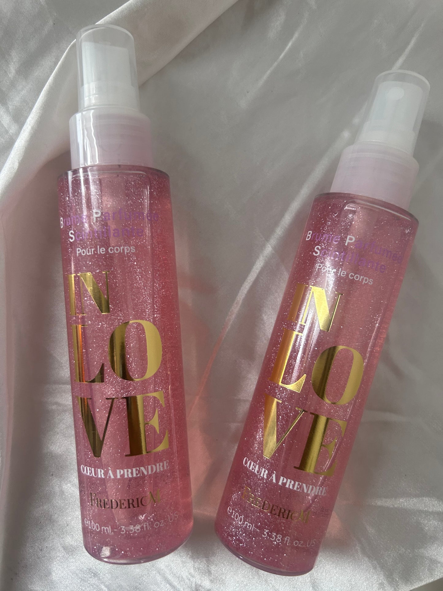 Brume Parfumée scintillante pour le corps