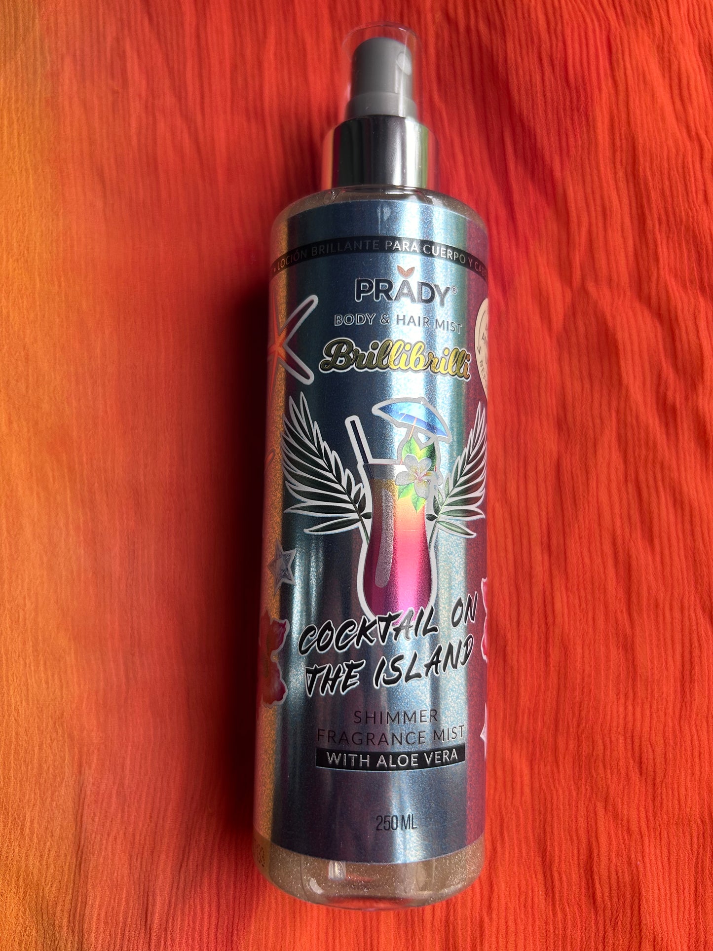 Brume prady pailletée body splash « cocktail on island »