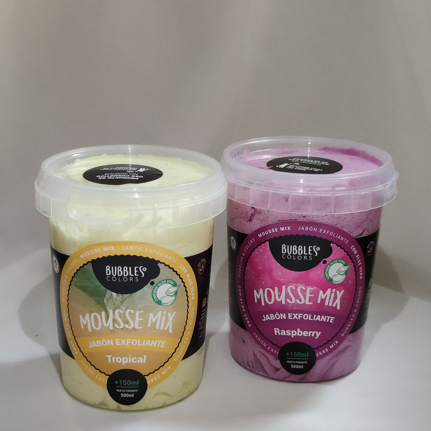 Mousse de Savon exfoliante "Chantilly de douche"