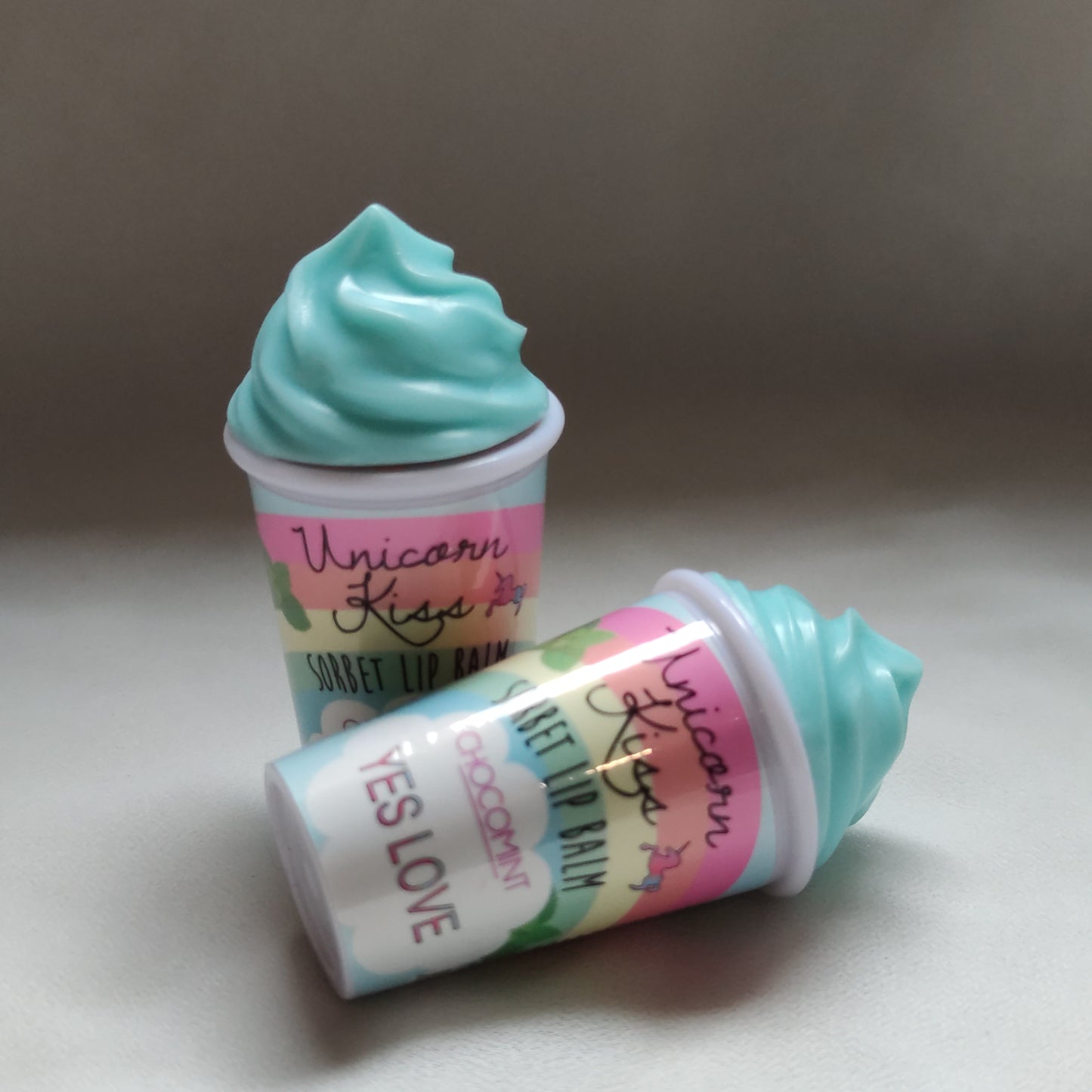 <transcy>Unicorn kiss lip balm sorbet</transcy>