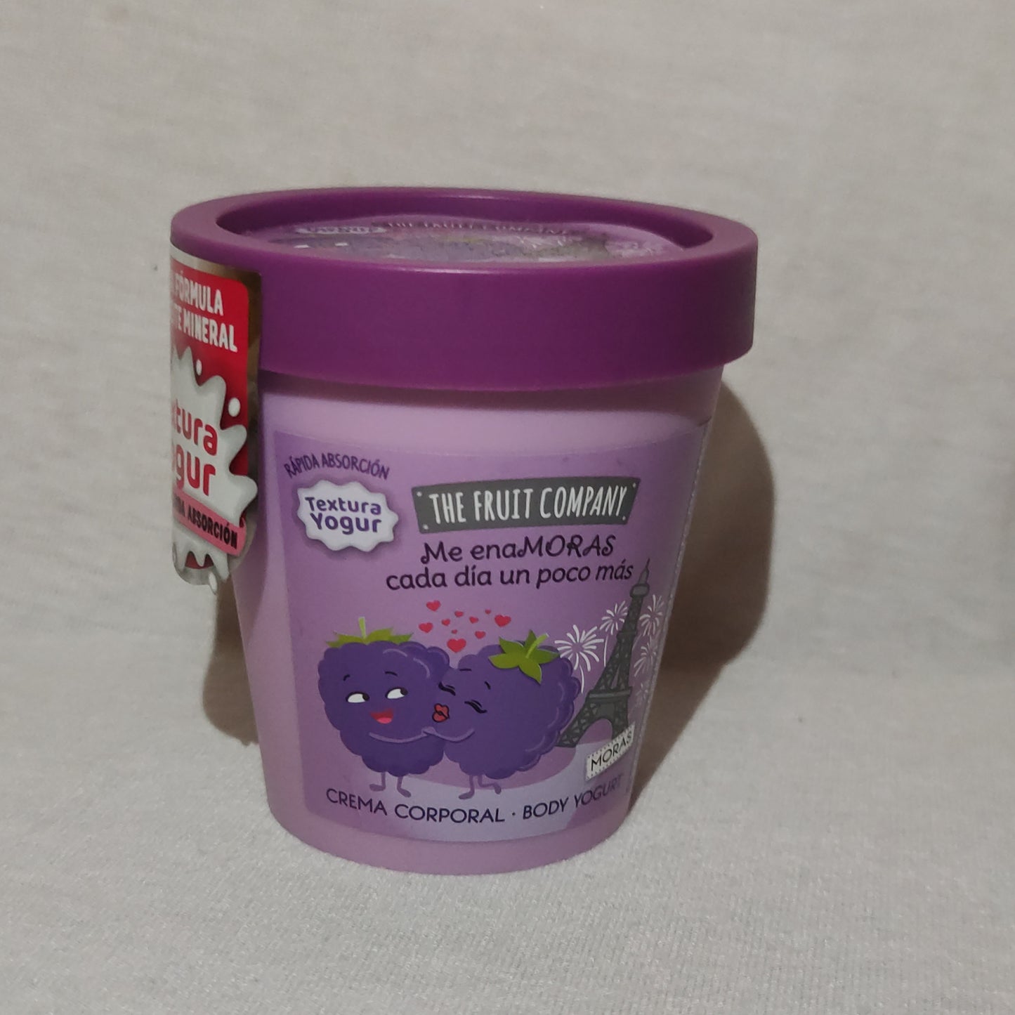 Crème corporelle yaourt Mûre