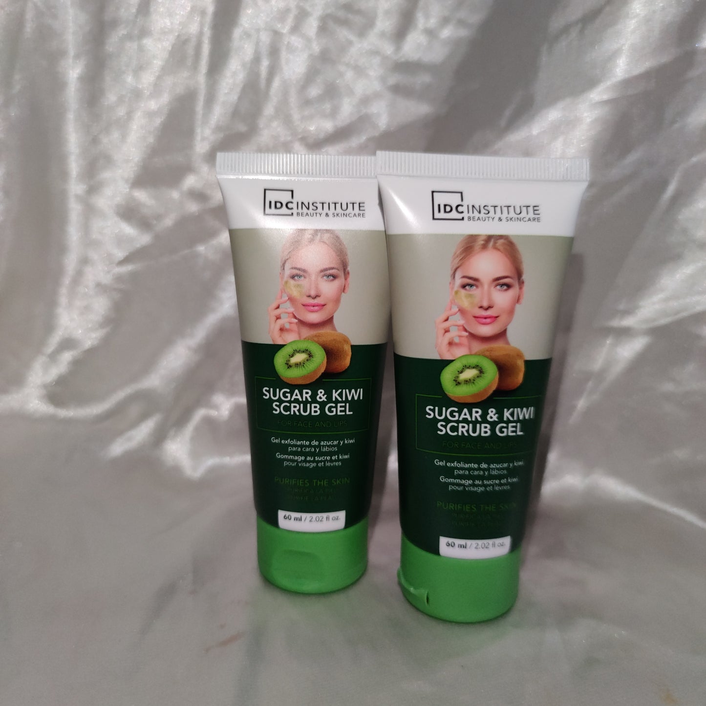 Gommage visage et Lèvre sucre et Kiwi