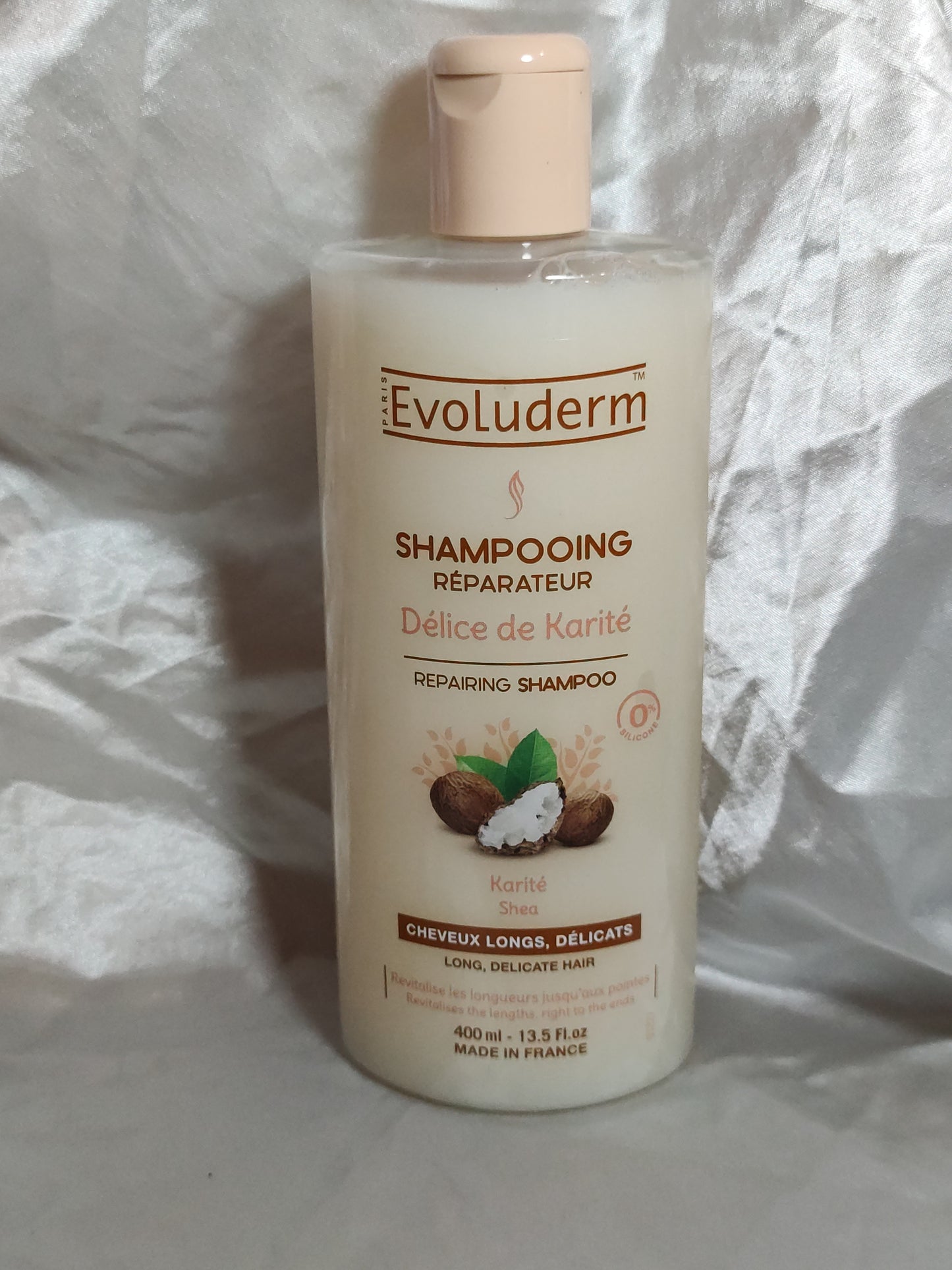 Shampoing Evoluderme Réparateur Délice de karité 400 ML