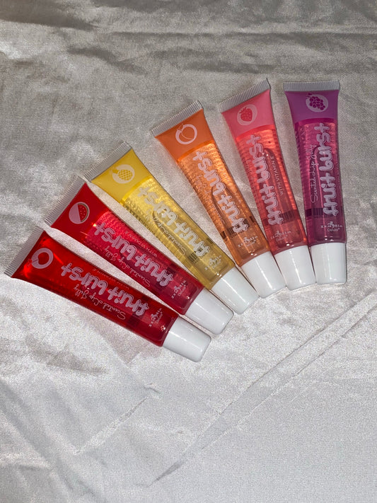 Jelly fruit burst lipgloss