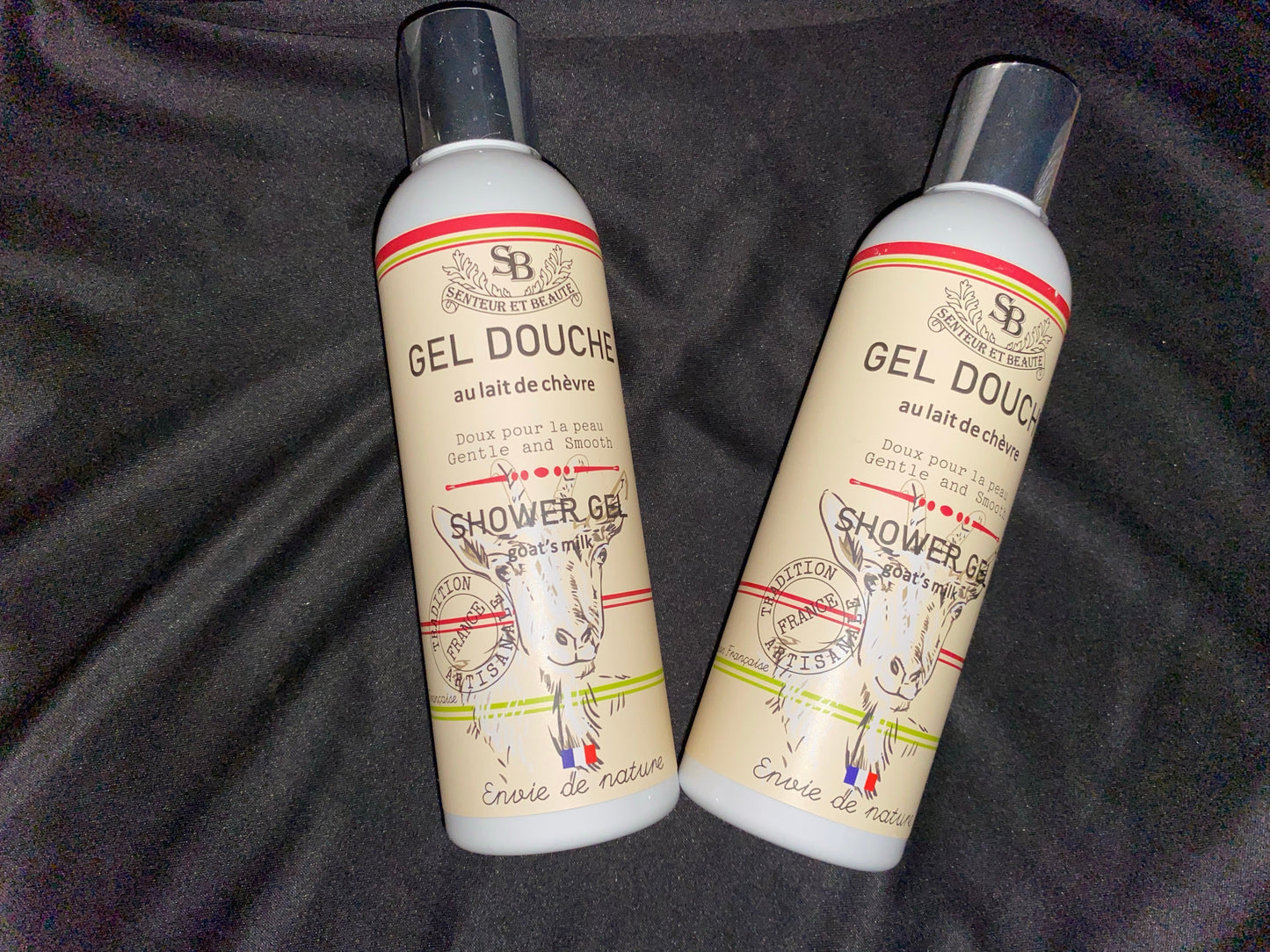 Gel douche au lait de chèvre bio