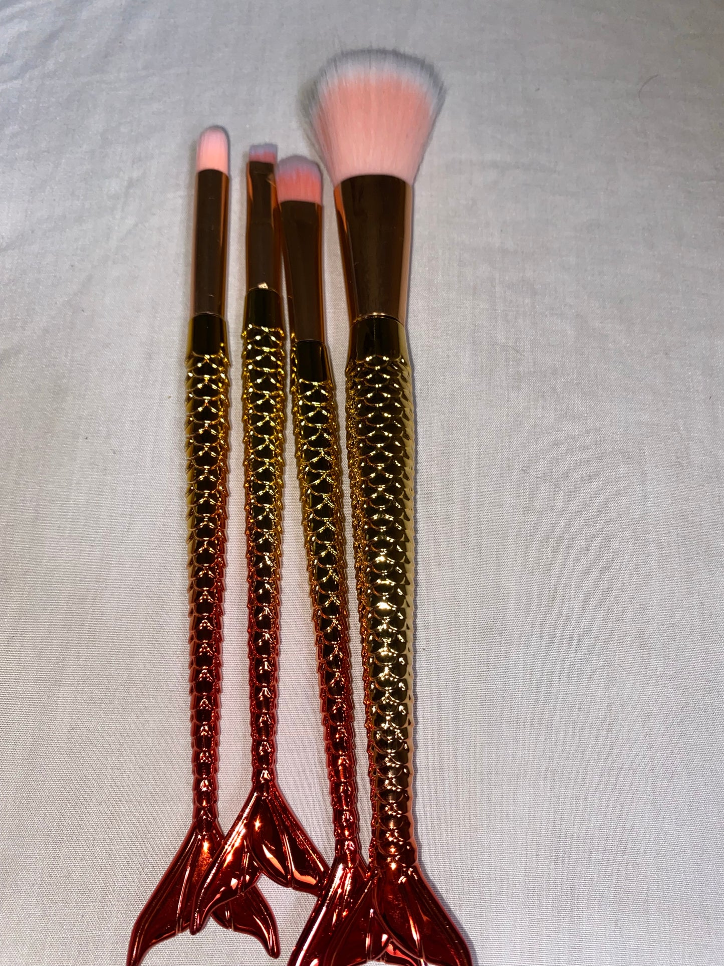 Pinceaux maquillage sirène