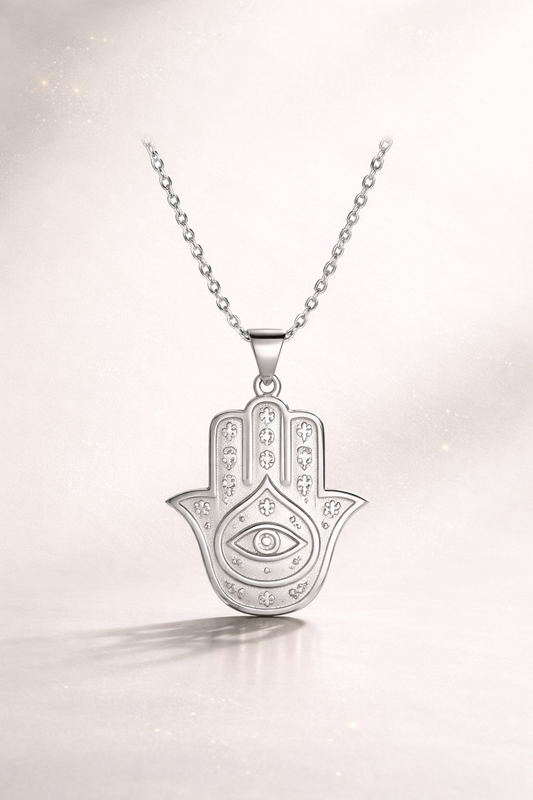Collier Main de Fatma 🧿 Acier Inoxydable