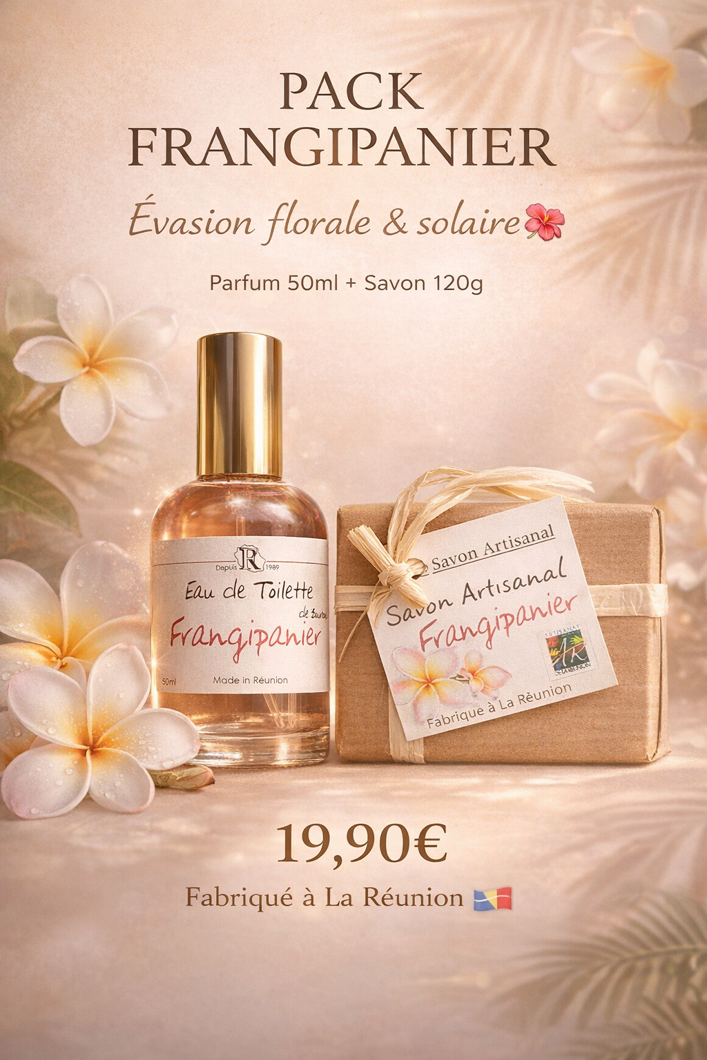 🌺 Pack Frangipanier – Évasion florale & solaire