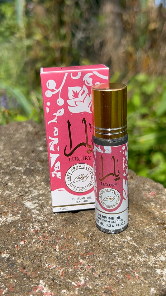 Huile parfumée sans alcool YARA CANDY LUXURY – Roll-on 10 ml