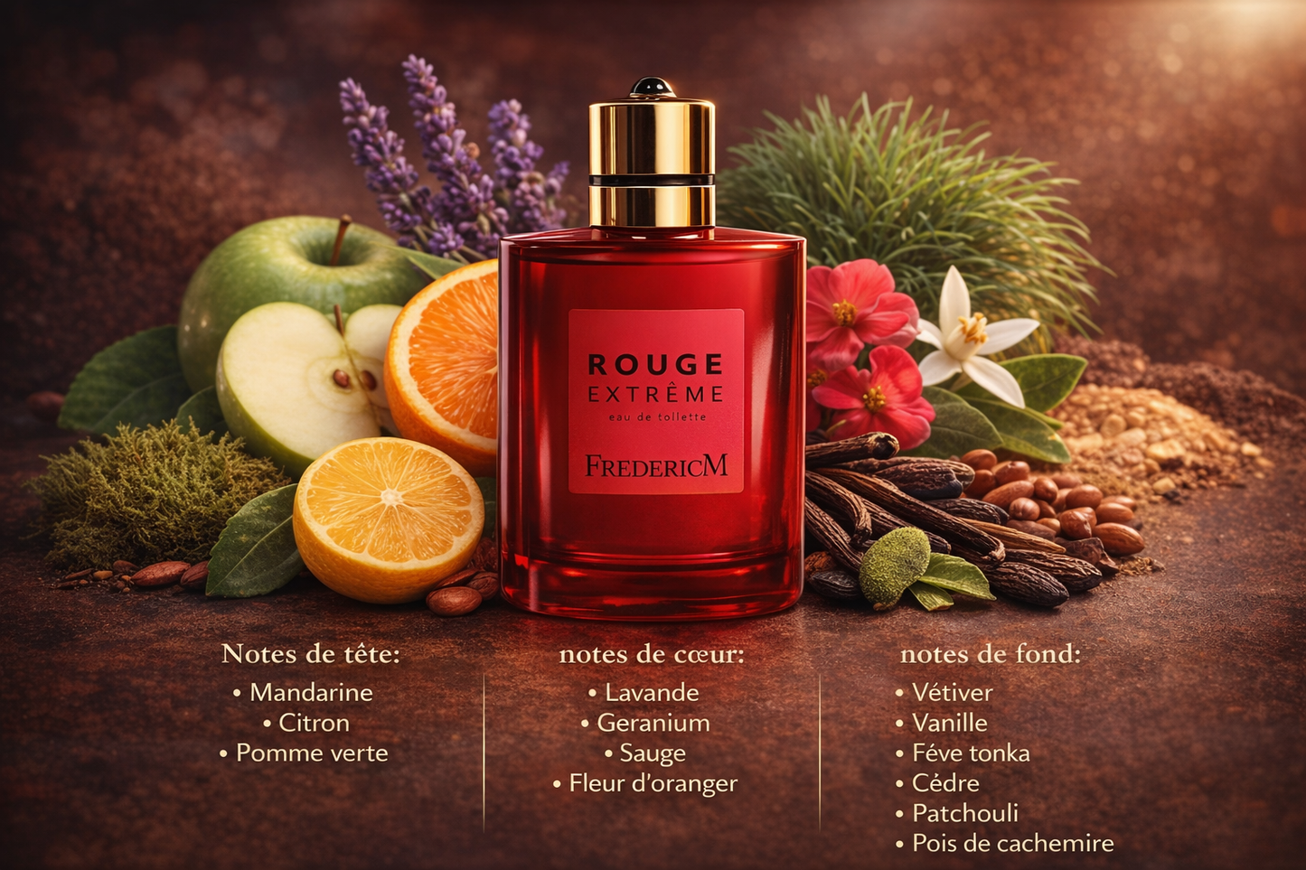 Eau de Toilette « Rouge Extrême »