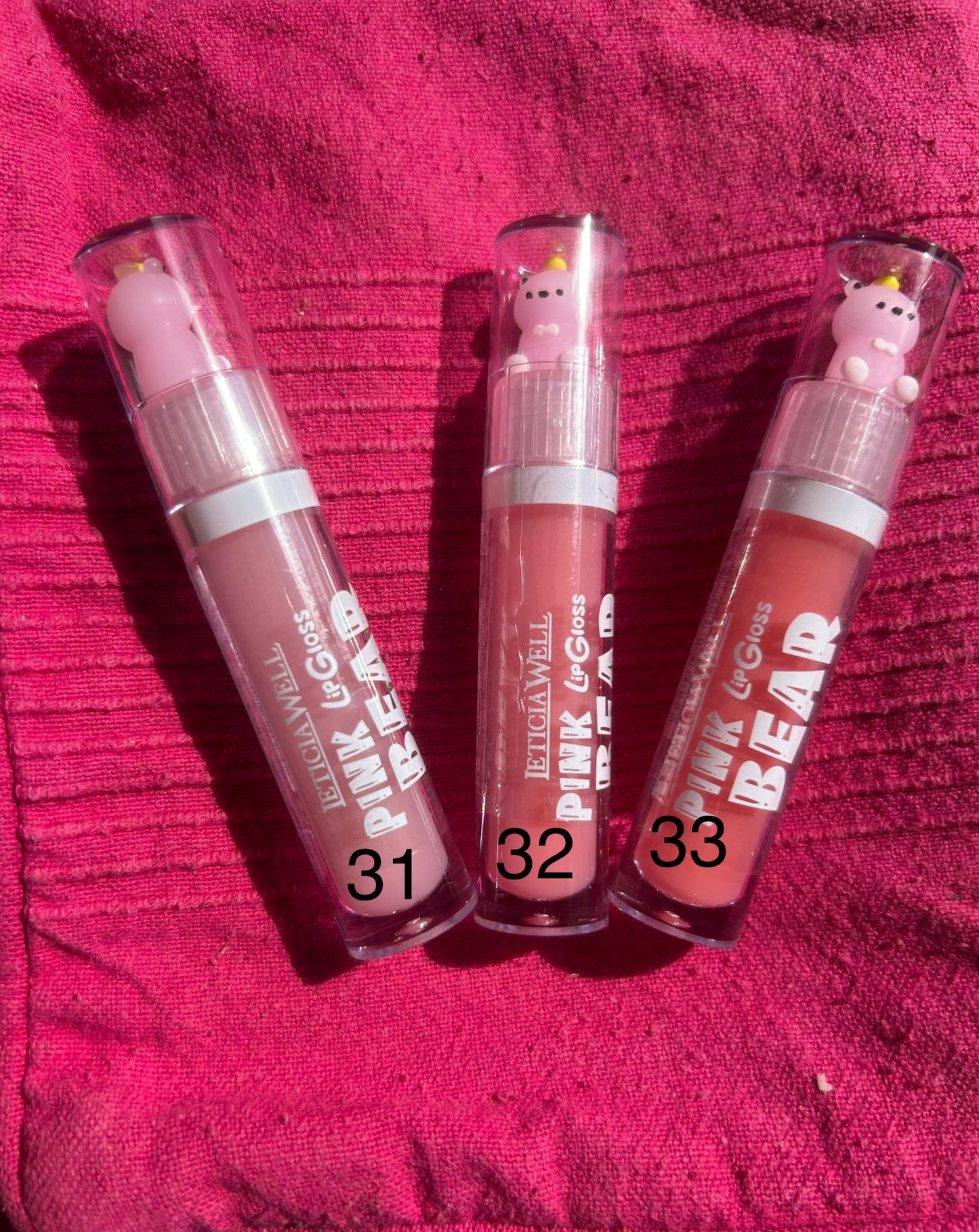 Lipgloss Pink Bear