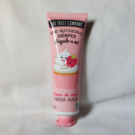 Crème mains « Fraise Chantilly »