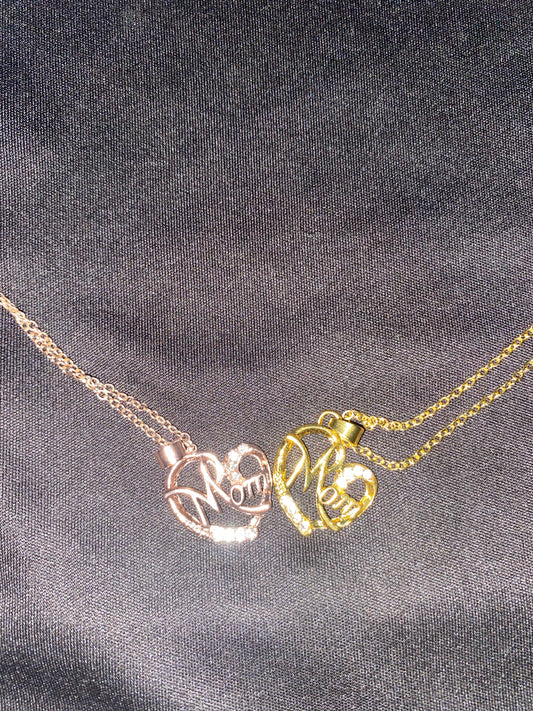 Collier maman dans le coeur