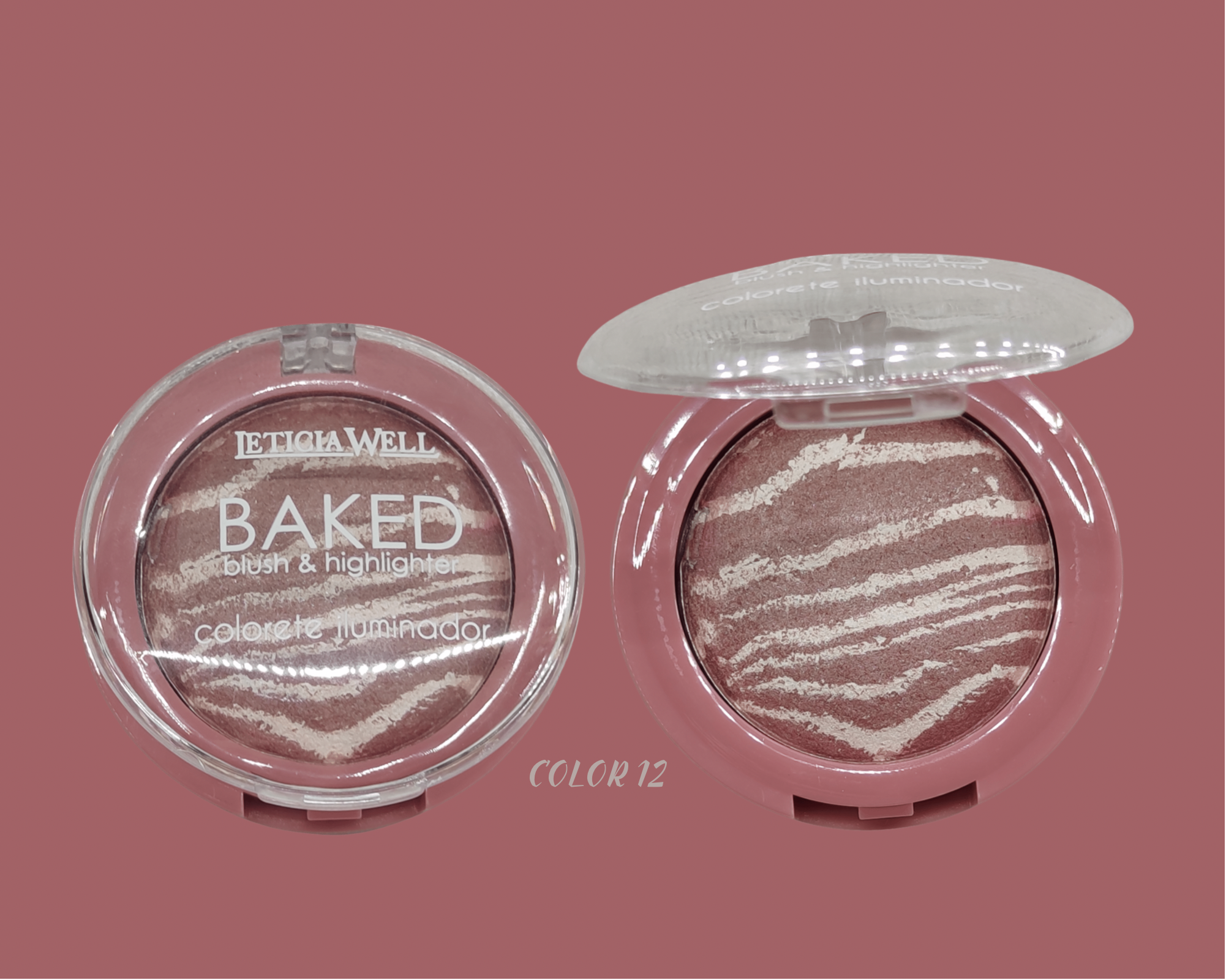 Baked blush/ Highliter
