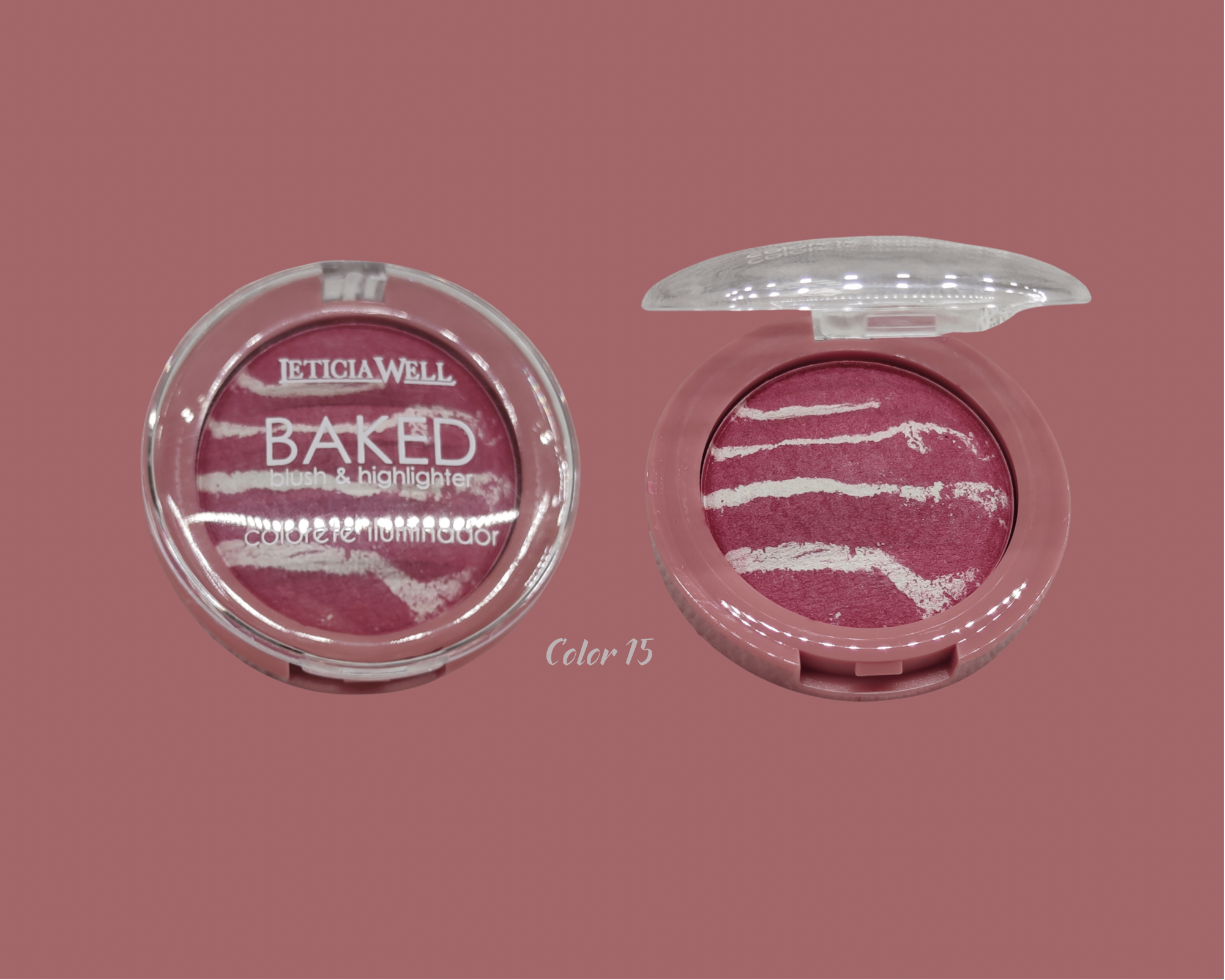 Baked blush/ Highliter