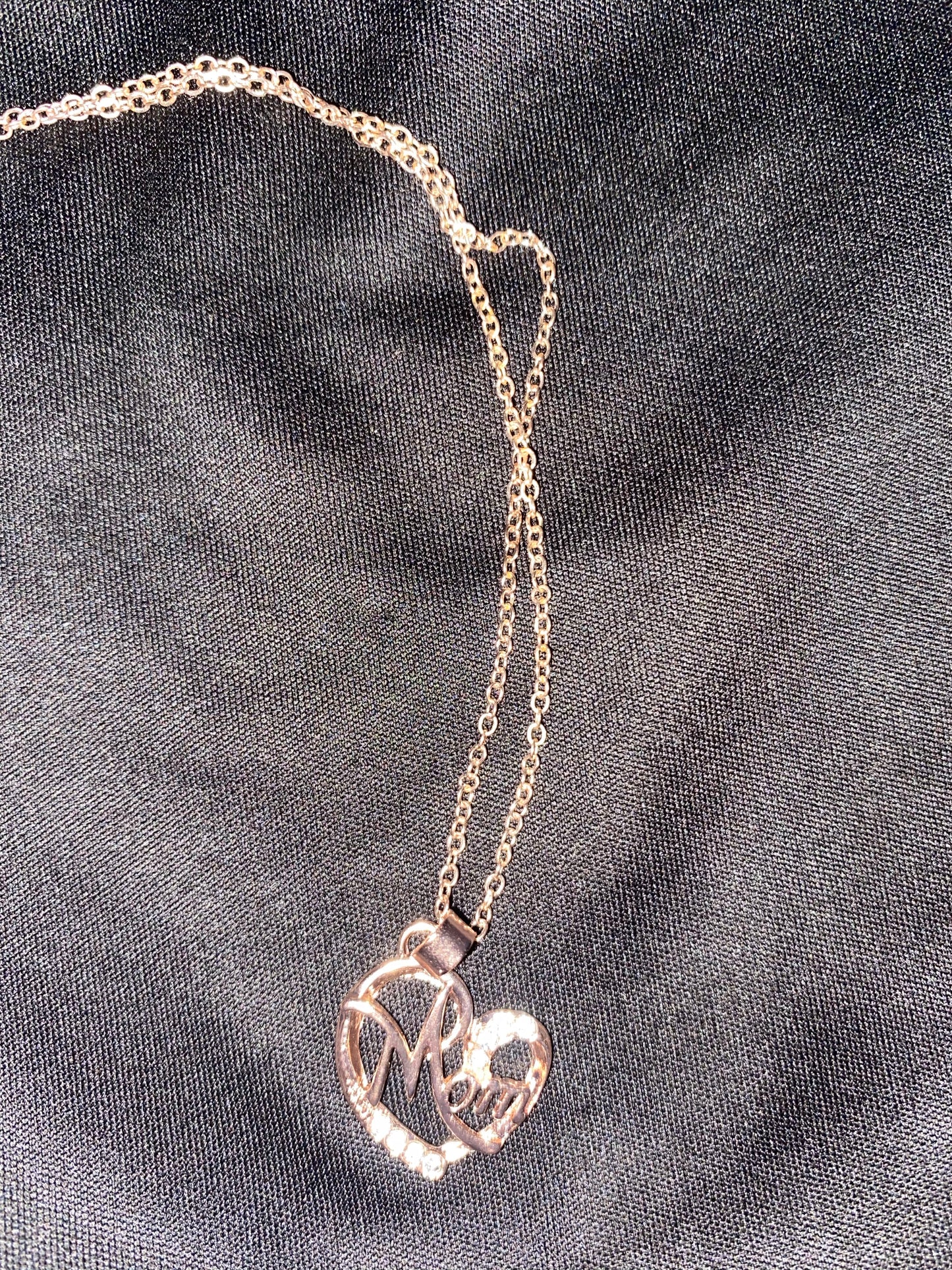 Collier maman dans le coeur